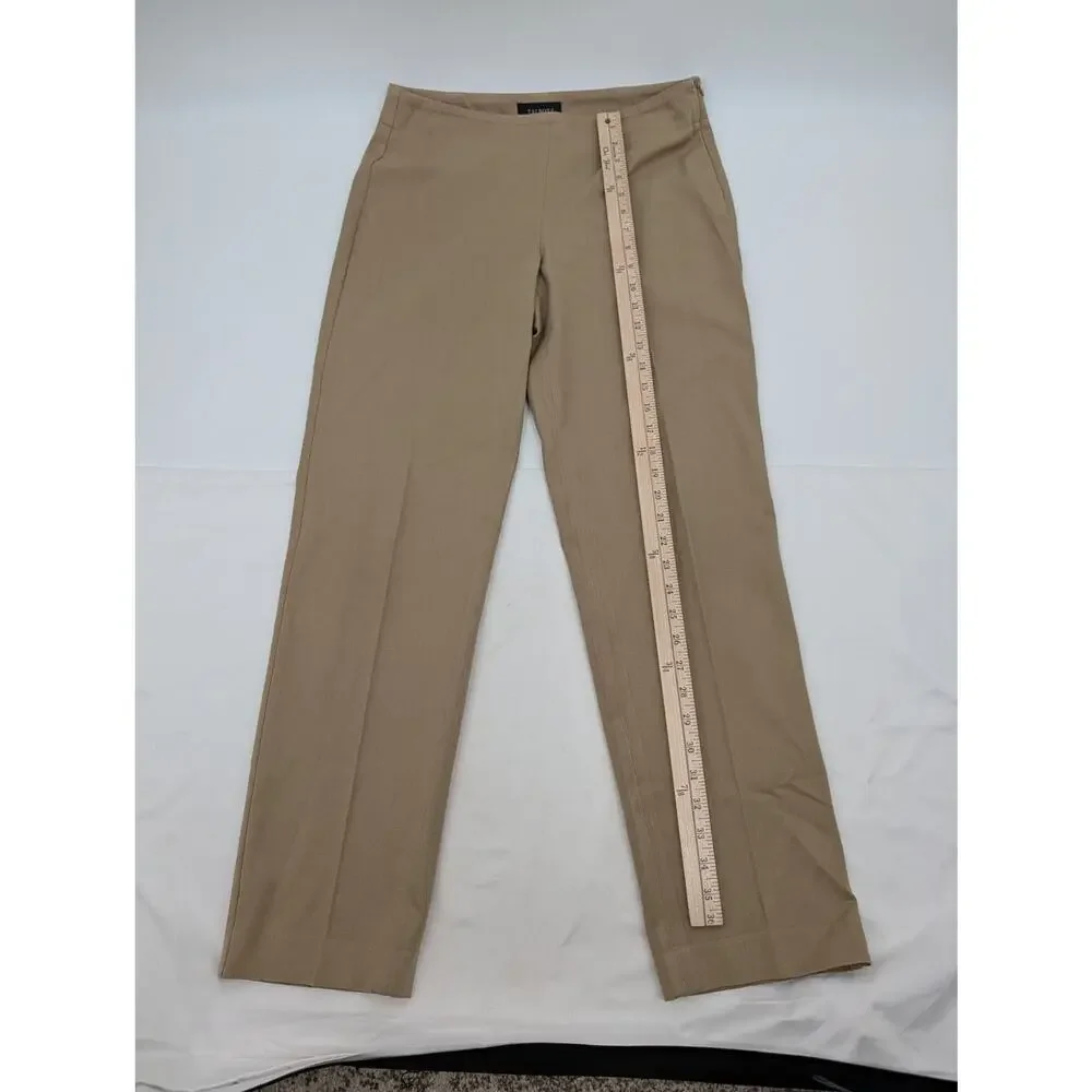 Talbots Heritage Size 6 Tan Pants Career Office Work Basic Staple Capsule **